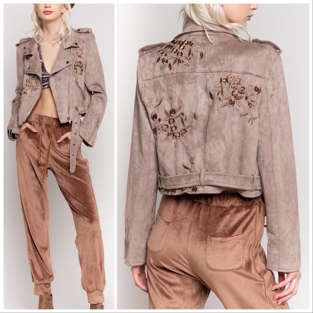 POL Easy Rider Moto Suede Jacket - Picture 4 of 11